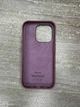 Чохол противоударний шкіряний OEMG Guard Shockproof Leather Case with MagSafe для Apple iPhone 15 Pro Max (6.7") Mulberry - зображення 4