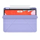 Чехол книжка WIWU Defender Protectived Case Smart Cover With Pencil Slot для Apple iPad Pro 11'' 2018 2019 2020 2021 2022 (A12Z Bionic M1 M2) / Air 4 10.9" Air 4 / 5 10.9" 2020 2021 2022 / Air 2025 Light Purple - изображение 4