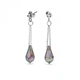 Срібний комплект Spark зі Swarovski Idea NKROLO600015PS - зображення 3