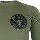 Лонгслів KRAMATAN AIRBORNE FORCES OF UKRAINE Олива L - зображення 5
