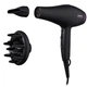 Фен с диффузором Ardesto Violet PRO 1850-2200Вт 2 скорости 3 температурные режима черный (HD-Y222PRO) - изображение 4