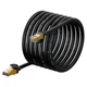 Патч-корд Baseus high Speed Seven types of RJ45 10Gigabit network cable 8м WKJS010601 black - зображення 1