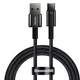 Кабель Baseus Type-C Tungsten Gold Fast Charging Data Cable 100см 100W (CAWJ000001) black - зображення 1