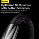 Кабель Baseus Type-C to Lightning Glimmer Series Fast Charging Data Cable 1м 20W CADH000001 black - изображение 10