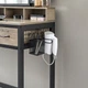 Туалетный столик 90×40×141 см черный / серый - изображение 4
