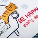 Подушка декоративна Котики на дивані 38х43 см блакитна (8-35352*001) TM IDEIA - зображення 5