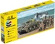 Сборная модель 1/72 фигуры и танк с десантным катером Omaha Beach Стартовый набор Heller 52332 - изображение 1