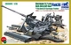 Сборная модель 1/35 пушка German Anti-aircraft 37mm gun Flak36 with Sd.Anh.52 Carriage trailer (2in - изображение 1