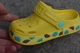 Дитячі крокси сабо crocs Dago кавун 28 17.5 см жовті - зображення 5