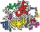 Пазл Clementoni Museum Collection Novo Art Series - Keith Haring Кит Харинг 1000 шт. (39756) - изображение 3