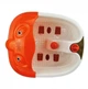 Гідромасажна ванна для ніг Footbath Massager SQ-368 з 3 режимами роботи, автоматичне нагрівання, Помаранчевий. - зображення 1