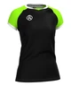 Футболка волейбольна жіноча RIGO MEDUSA Black-Neongreen 3XL - зображення 1