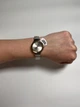Часы круглые Anne Klein AK/2435SVTT, часы женские серебристые - изображение 7