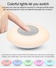 Сенсорний акумуляторний світильник із Bluetooth колонкою, VHG X6 Touch Lamp, Portable Speaker White - зображення 2