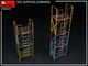 Сборная модель 1/35 лесов Scaffoldings MiniArt 35605 - изображение 7