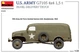 Сборная модель 1/35 панельная грузовик армии США G7105 4x4 1,5 т MiniArt 35405 - изображение 4
