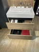Тумба Palma-2 700 c умывальником Vitold 700, орех - изображение 4