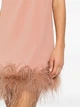 Платье Pinko 40 Пудровый 102949 - изображение 4