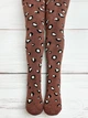 Махровые колготки TwinSocks коричневые 110-116 см 4316 - изображение 1