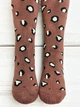Махровые колготки TwinSocks коричневые 110-116 см 4316 - изображение 2