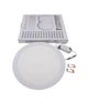 Світильник врізний LED Round AL510 Downlight 24W-220V-1700L-4000K Alum TNSy - зображення 6