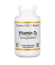 Вітамін D3, 50 мг (2000 МО) California Gold Nutrition, 360 капсул - зображення 1