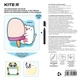 Настінна дошка для записів Kite Ice Cream недатована 20х20 см (K22-474-1) - зображення 2