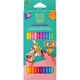 Карандаши цветные Cool For School Pastel Премиум, двухсторонние, трехгранные, 24 цвета (CF15187) - изображение 1