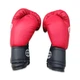 Боксерские перчатки BOXER 8 оz кожвинил красные - изображение 3