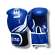 Боксерские перчатки LEV SPORT ТОП 6 oz стрейч синие - изображение 1