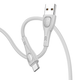 Кабель BOROFONE BX98 Type-C Superior Charging Data Cable Gray (6941991104480) - зображення 1