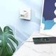 Сітчастий зарядний пристрій BOROFONE BA79A Clever four-port PD20W(1C3A) Charger Set (Type-C to Type-C) White (6941991102714) - зображення 6