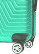 Средний пластиковый чемодан на колесах 70L GD Polo60k001 medium салатовый - изображение 5