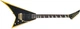 Электрогитара JACKSON X SERIES RHOADS RRX24 BLACK WITH YELLOW BEVELS - изображение 2