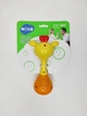 Погремушка Hola Toys 3134 грызунок мелодии звуки подсветка на листе 14 см × 5 см × 19 см желтая - изображение 3