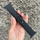 Ремешок силиконовый на смарт часы для Apple Watch 42/44/45 мм черный - изображение 1