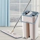 Швабра и Ведро Большое Scratch Cleaning Mop со складной ручкой и системой отжима, две насадки микрофибры - изображение 1