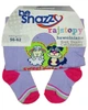 Колготки трикотаж хлопковые с принтом для девочки Be Snazzy RA-04-1 056-62 см (1-3 months) сиреневый - изображение 2