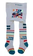Колготки трикотаж хлопковые с принтом для мальчика Be Snazzy RA-04-1 056-62 см (1-3 months) Серый - изображение 1