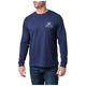 Футболка с длинным рукавом 5.11 QUIET WARRIOR LONG SLEEVE TEE 76176 Medium, Pacific Navy - изображение 1