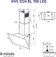 Вытяжка Minola HVS 5224 BL 700 LED - изображение 11