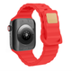 Силиконовый ремешок Fruct Lightning Buckle для Apple Watch 42/44/45/46/49 mm Red - изображение 2