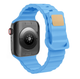 Силиконовый ремешок Fruct Lightning Buckle для Apple Watch 42/44/45/46/49 mm Light Blue - изображение 2