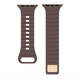 Силиконовый ремешок Fruct Lightning Buckle для Apple Watch 42/44/45/46/49 mm Brown - изображение 3