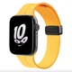 Силиконовый ремешок Fruct Magnetic Buckle для Apple Watch 38/40/41/42 mm Магнитная застежка Yellow - изображение 1