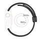 Силиконовый ремешок Fruct Magnetic Buckle для Apple Watch 42/44/45/46/49 mm Магнитная застежка Black - изображение 3