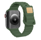 Силиконовый ремешок Fruct Lightning Buckle для Apple Watch 42/44/45/46/49 mm Green - изображение 2