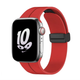 Силиконовый ремешок Fruct Magnetic Buckle для Apple Watch 42/44/45/46/49 mm Магнитная застежка Red - изображение 1