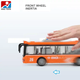 Инерционный Автобус City Service WY913B Свет, Звук. Оранжевый - изображение 3