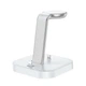 Мережевий зарядний пристрій настільний Hoco CW43 Graceful 3-in-1 (MagSafe/AppleWatch) White - зображення 2